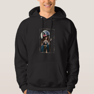Mystical Alchemist Witch Casting Spells Magic For Hoodie