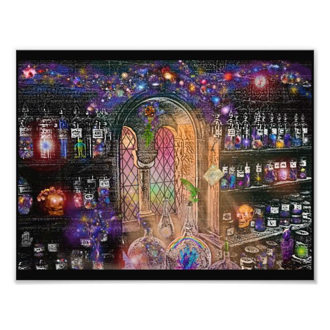 Mystical Apothecary- Art Print (Front)