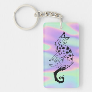 Mystical beast key ring
