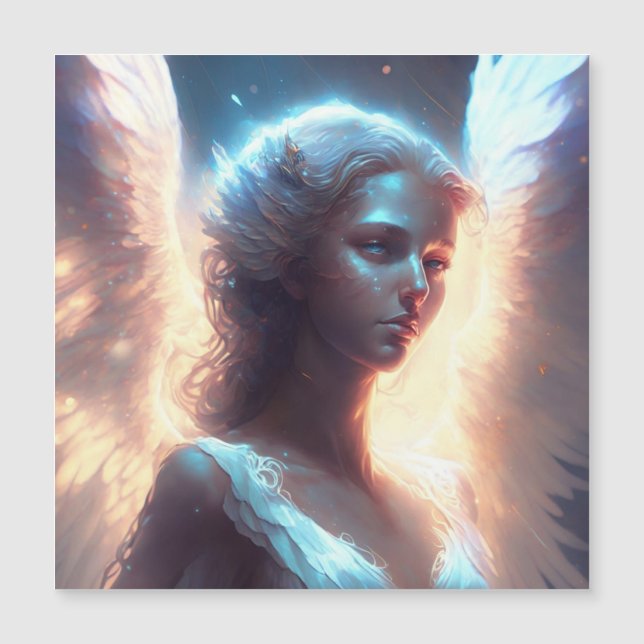 Mystical Blue Eyed Angel (Front)