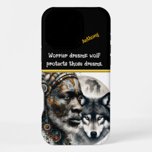Mystical bond of man and nature at dusk iPhone 16 pro max case