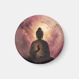 Mystical Buddha   Zen Meditation Magnet