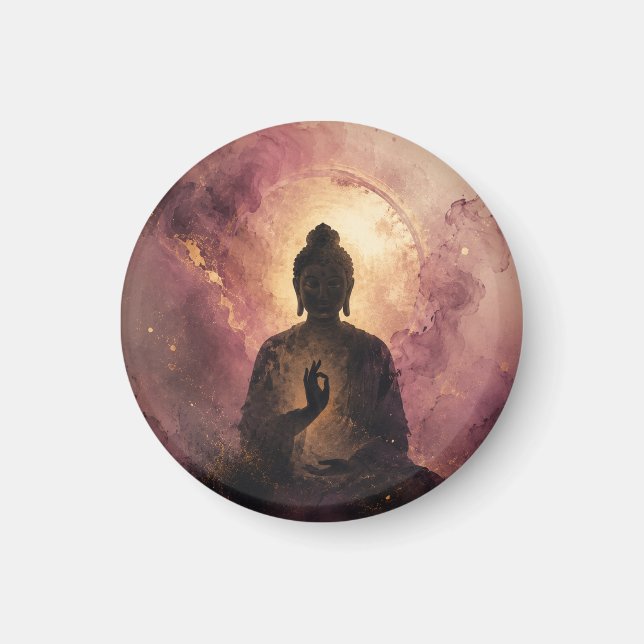 Mystical Buddha | Zen Meditation Magnet (Front)