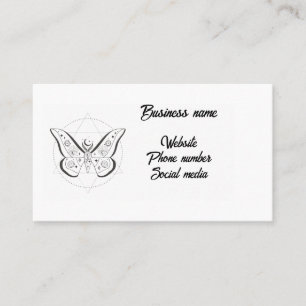 Mystical butterfly  business card
