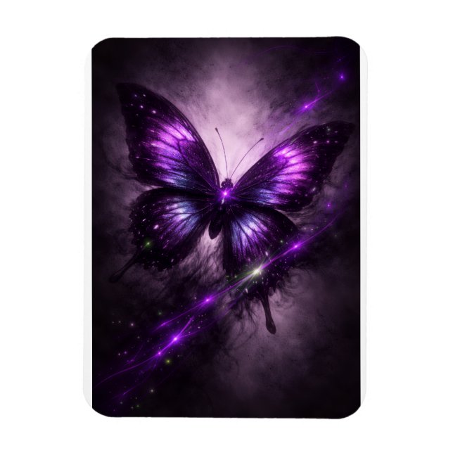 Mystical Butterfly Flexible Photo Magnet (Vertical)