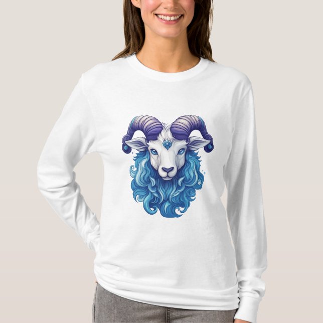 Mystical Capricorn Guardian T-Shirt (Front)