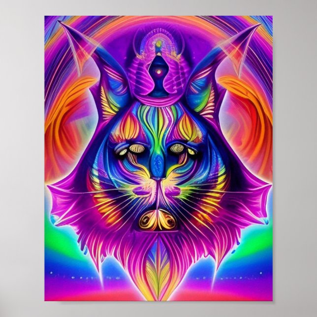 mystical cat poster (Front)