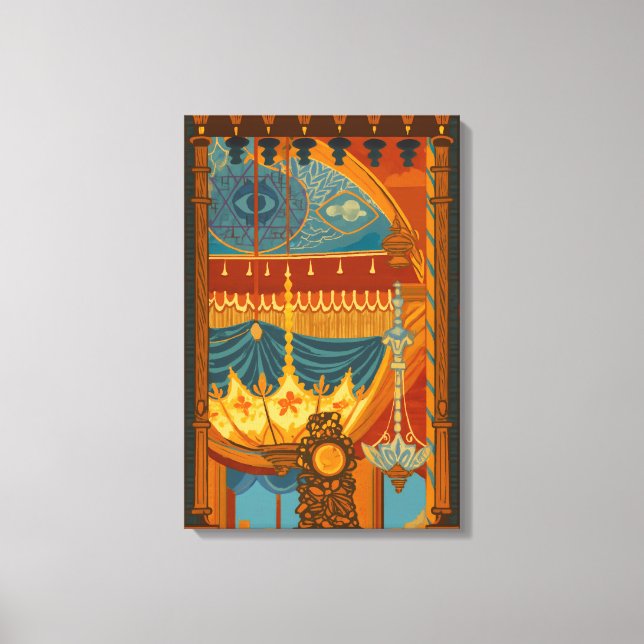 Mystical Ceiling Print from Brighton’s Music Room (Front)