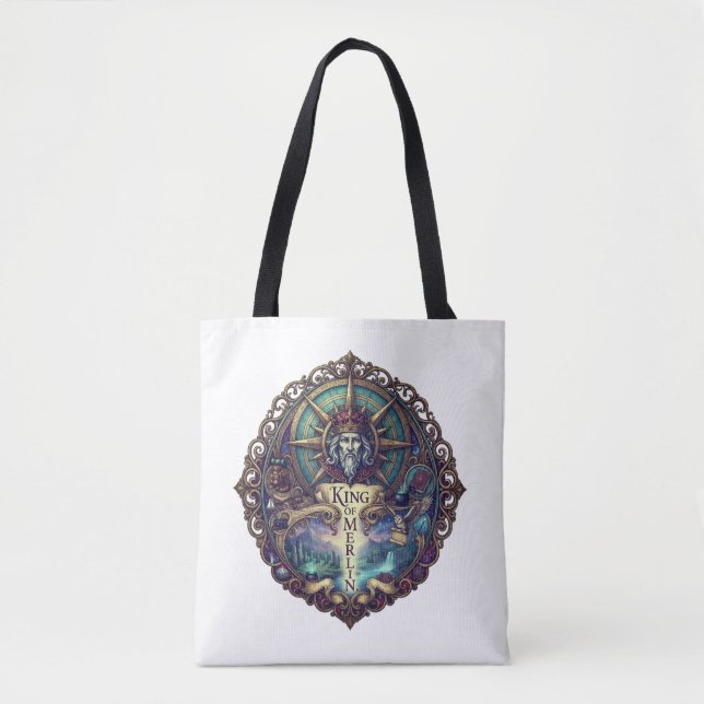 Mystical Celestial Frame Graphic T-Shirt |  Tote Bag (Front)