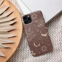 Mystical Celestial Night Moth & Serpent Pattern