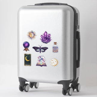 Mystical Celestial Sticker Sheet | Tarot, Moons, C