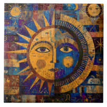 Mystical Celestial Sun Moon Alchemy