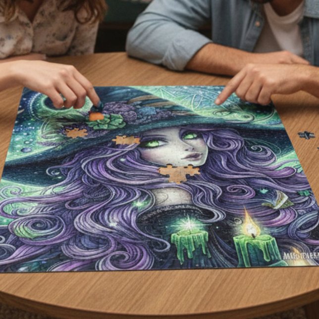 Mystical Celestial Witch Jigsaw Puzzle (Creator Uploaded)