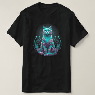 Mystical Coral Cat BLACK ONLY T-Shirt