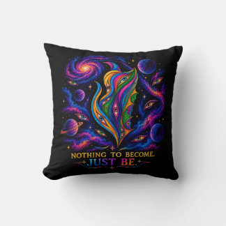 Mystical cosmic art, Psychedelic galaxy, Third eye Cushion