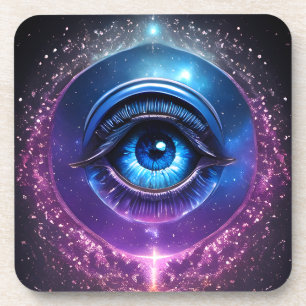 Mystical Cosmic Eye Coaster