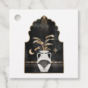 Mystical Cosmic Plant Favour Tags