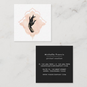 Mystical Cosmic Square Business Card