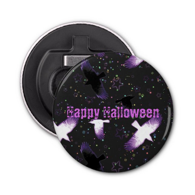 Mystical Crows Bottle Opener (Front)