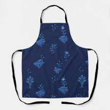 Mystical Cyberpunk Botanical Elements in Midnight