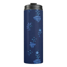 Mystical Cyberpunk Botanical Elements in Midnight
