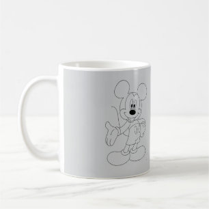 Mystical Dark Abstract Art Design Modern Minimal Coffee Mug