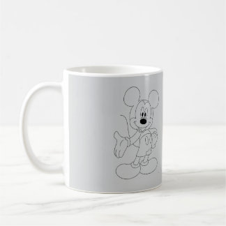 Mystical Dark Abstract Art Design | Modern Minimal Coffee Mug