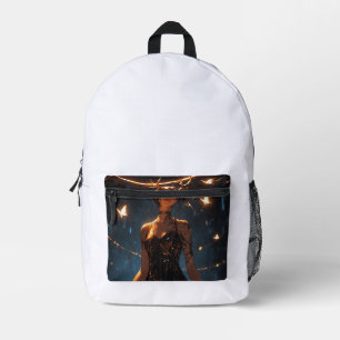 Mystical Deer Girl backpack