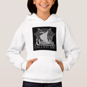 Mystical Dragon Calling Girls Hoodie