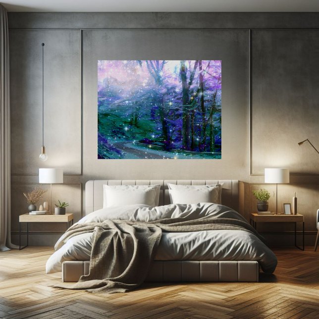 Mystical Dreamy Abstract Forest Poster (Creator Uploaded)