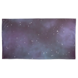 Mystical Dusty Violet Galaxy Pillowcase