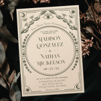 Mystical Elegant Olive Tarot Gothic Wedding