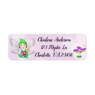 Mystical Elf Fairy Magical Mushroom