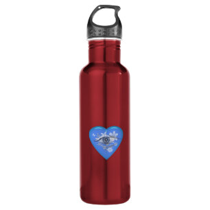 Mystical Eye Floral Heart 710 Ml Water Bottle