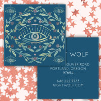 Mystical Eye Roses Vines Magical Boho Colourful 