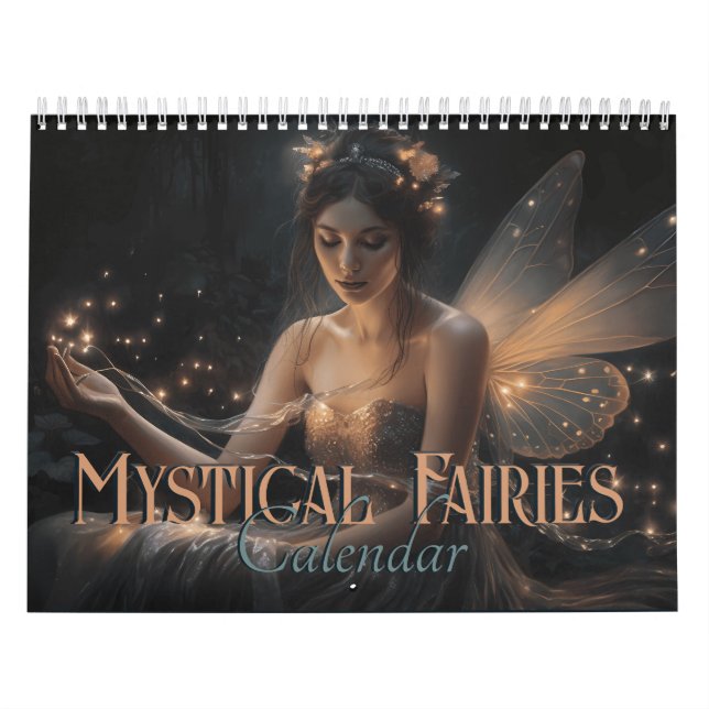 Mystical Fairy Fantasy Fae Women 2024 Calendar (Cover)