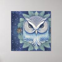 Mystical Fantasy Forest Owl