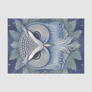 Mystical Fantasy Forest Owl Tissue Paper