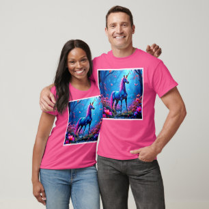 Mystical Fantasy Unicorn Art T-Shirt