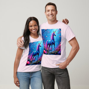 Mystical Fantasy Unicorn Art T-Shirt