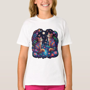 “Mystical Feline Fantasy” T-Shirt