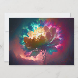 Mystical Flower Greeting Card