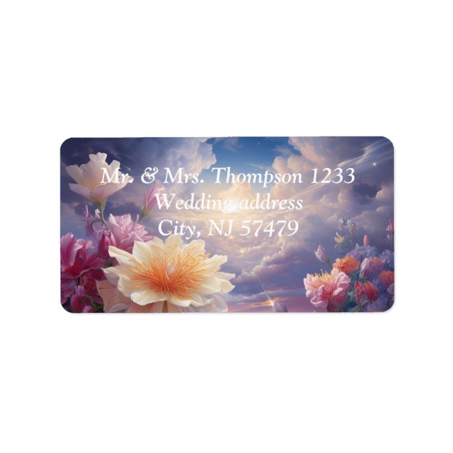 Mystical Flowers of the Supernatural Realm  Label (Front)