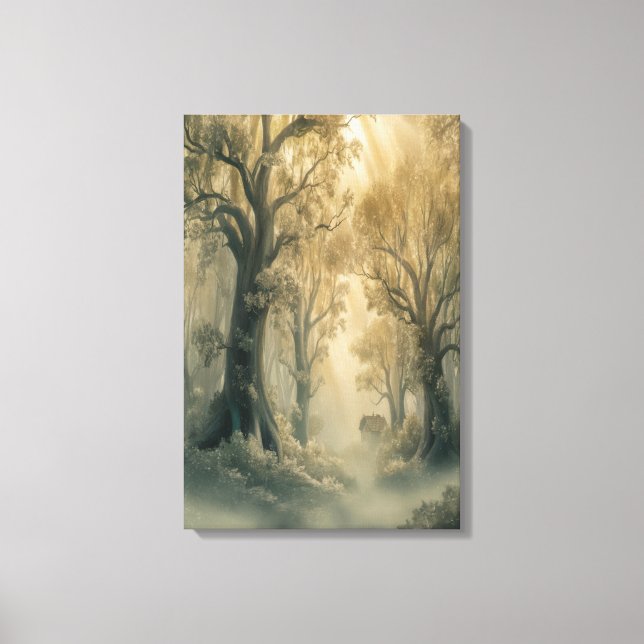 Mystical Forest Canvas Print (Front)