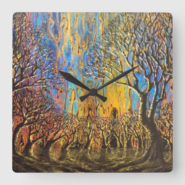 Mystical Forest clock (Front)