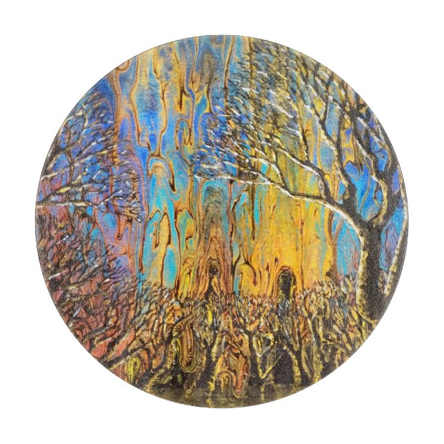 Mystical Forest Cutting Board (Front)