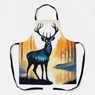 Mystical Forest Deer Apron