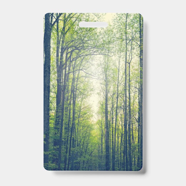 Mystical forest ID badge (Front)