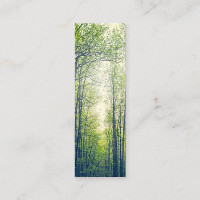 Mystical forest mini business card (Front)