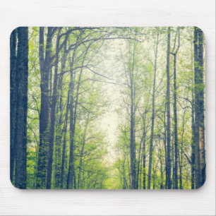 Mystical forest mouse pad